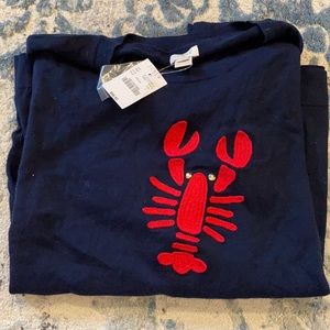 NWT JCrew Factory Lobster Teddie Sweater